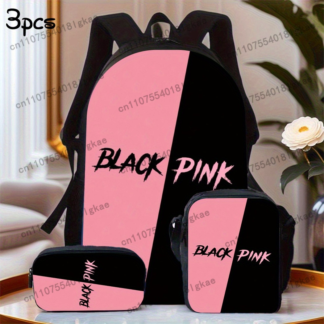 Pencil Case Large - 3pcs Summer Essential KPOP Backpack Set