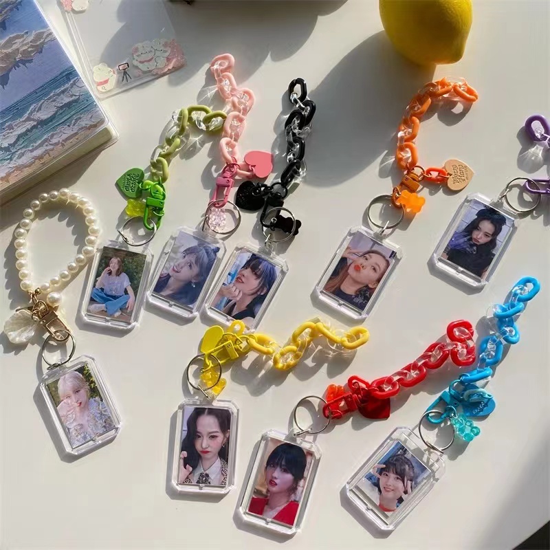Stationery And Office Supply Chain - Kpop Idol love Photo Album Pendant