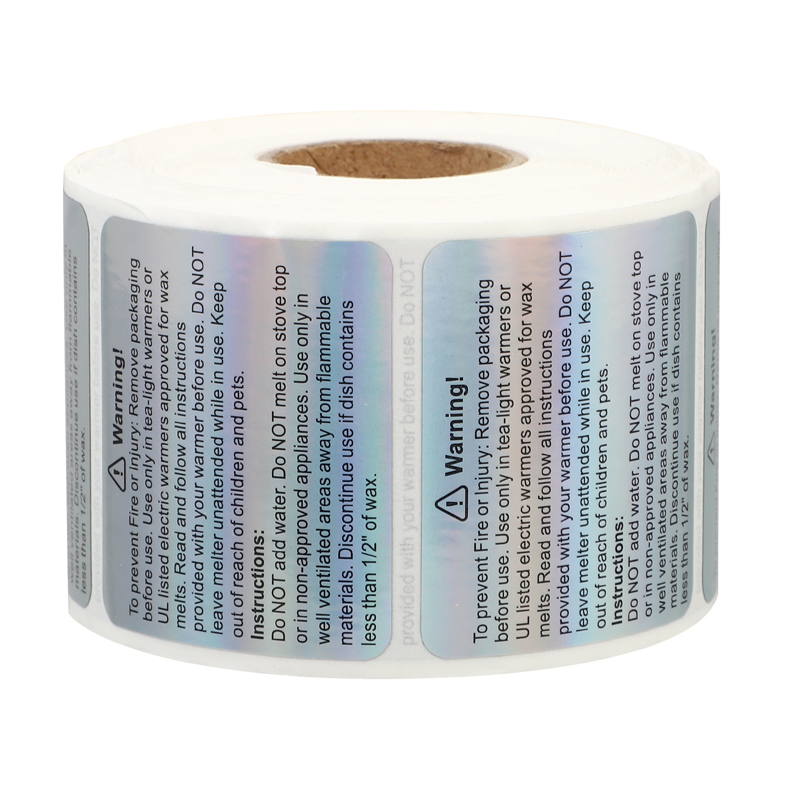 1 Roll Warning Labels Colorful - огляд і ціна Sticker Label Roll