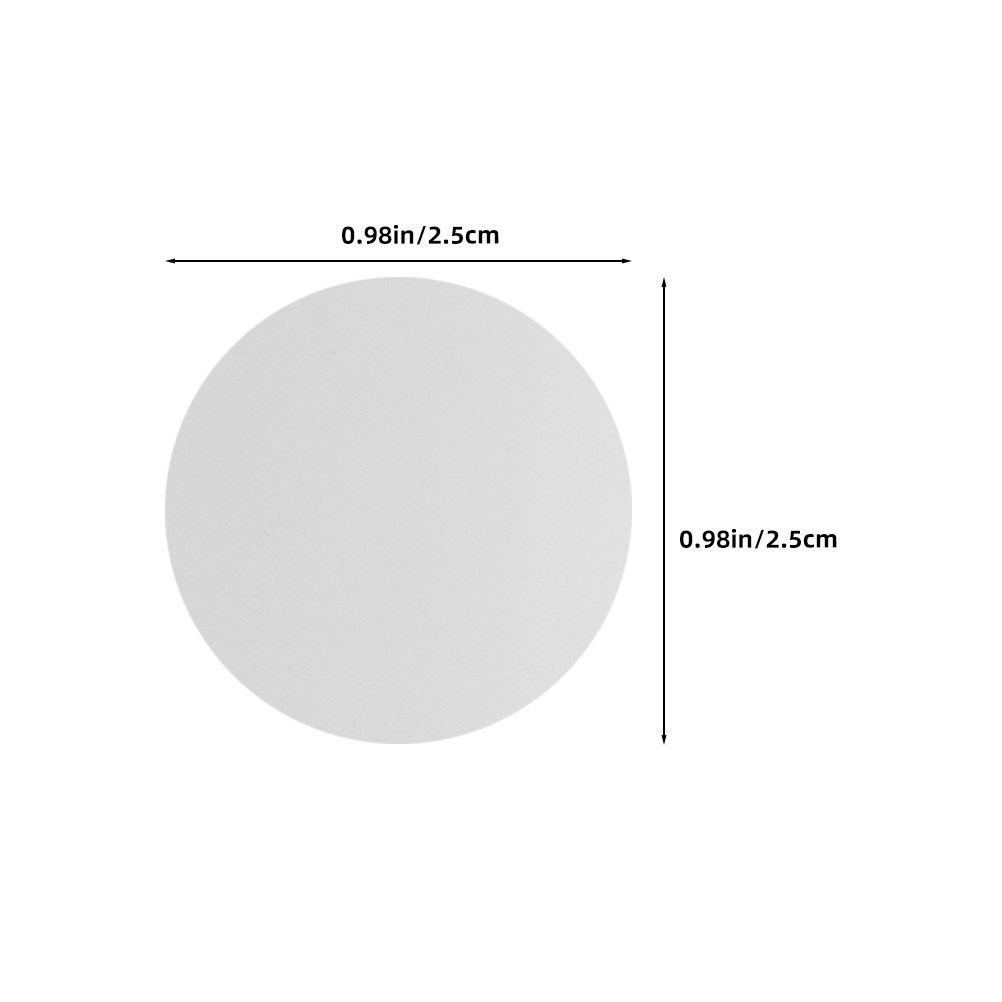 500Pcs Round White Self Adhesi - огляд і ціна Sticker Label Roll
