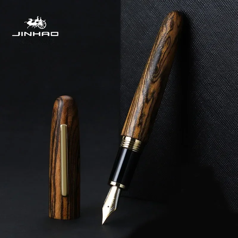 Jinhao 9056 Natural Wood Handm - огляд і ціна Stationery Supplies Business