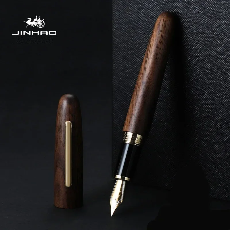 Jinhao 9056 Natural Wood Handm - огляд і ціна Stationery Supplies Business