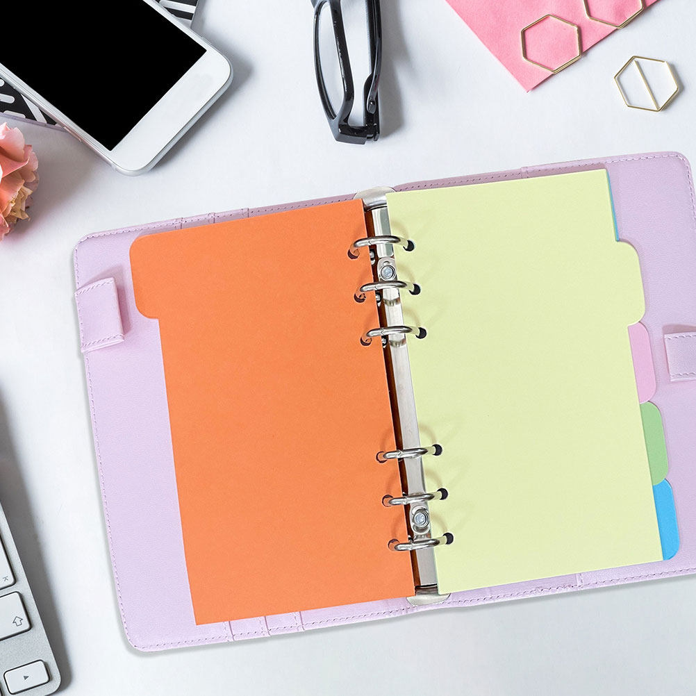 30Pcs Colored Index Dividers L - огляд і ціна Index Tab Divider