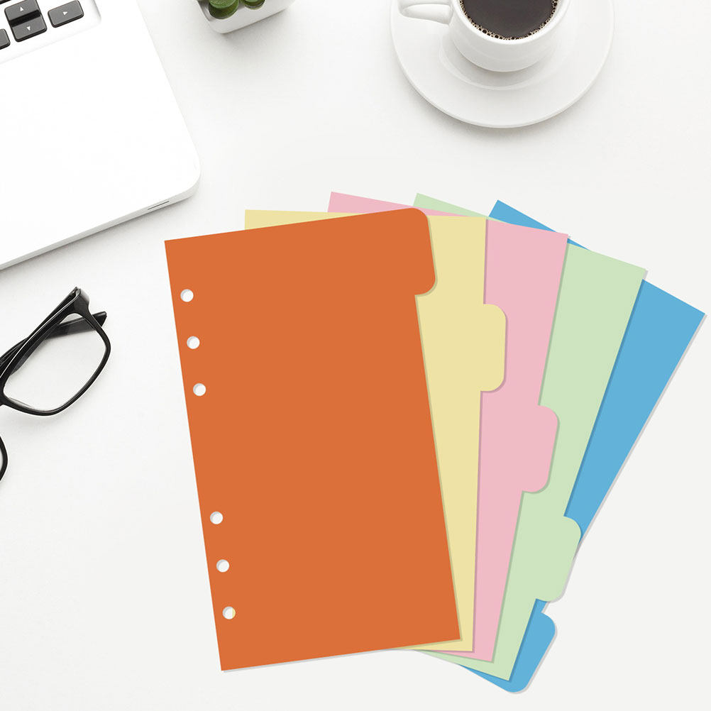 30Pcs Colored Index Dividers L - огляд і ціна Index Tab Divider