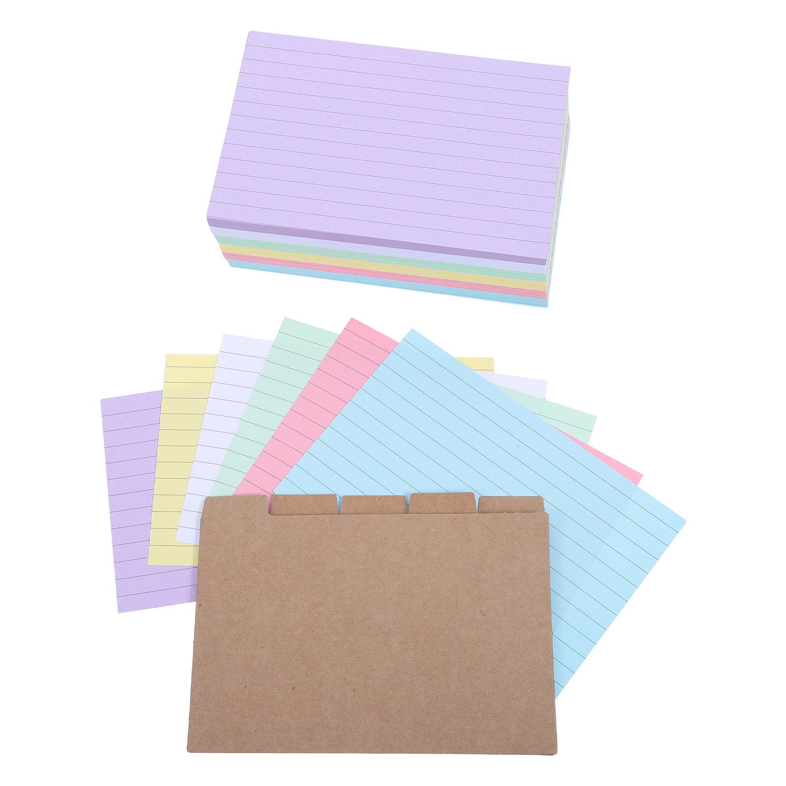 1Set Index Divider Cards Kraft - огляд і ціна Index Tab Divider