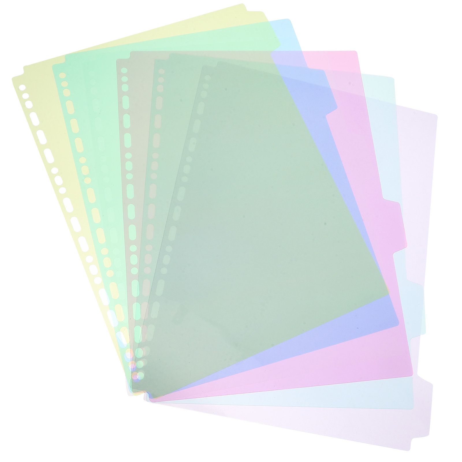 6Pcs Binder Tabs Dividers Plas - огляд і ціна Index Tab Divider