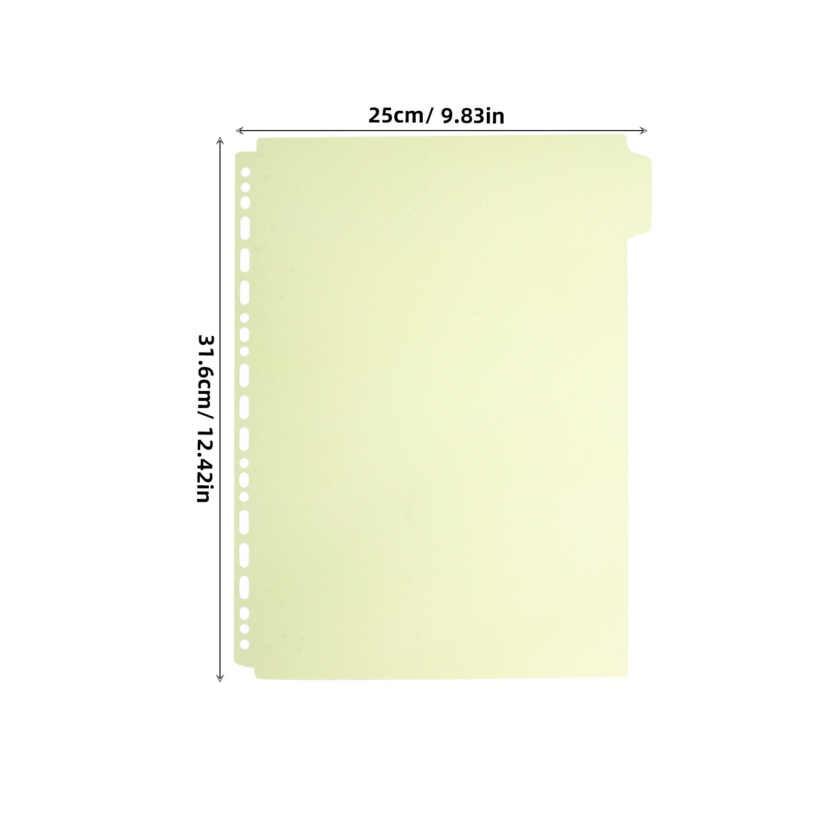 6Pcs Binder Tabs Dividers Plas - огляд і ціна Index Tab Divider