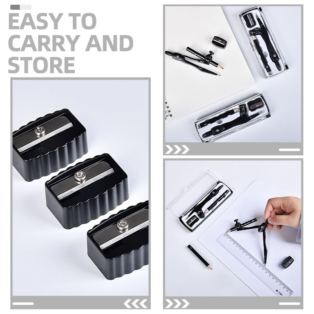 1Set Precision Student Compass - огляд і ціна Compass Geometry Set