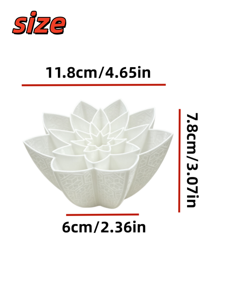 Floral Lotus Pen Holder Deskto - огляд і ціна Stationery And Office Supply Stores