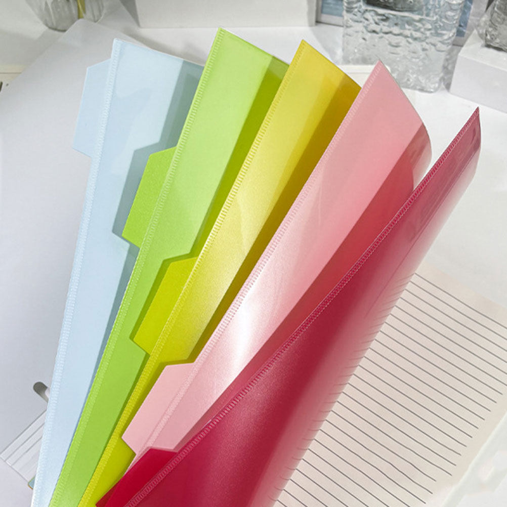 5Pcs Three Hole Punched Index  - огляд і ціна Index Tab Divider
