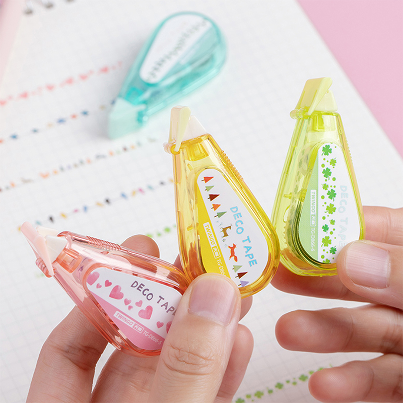 1pc Kawaii 5mm*5m Mini Pattern - огляд і ціна Correction Tape Roller