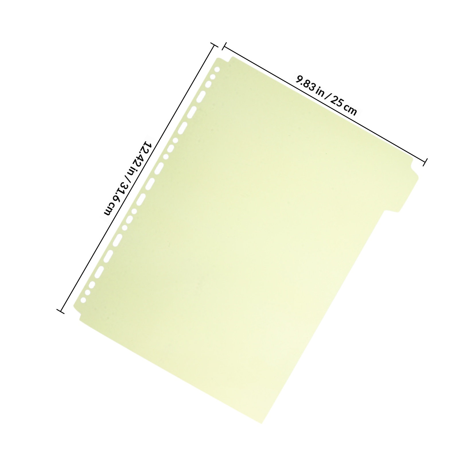 6Pcs Plastic Tabbed Binder Div - огляд і ціна Index Tab Divider