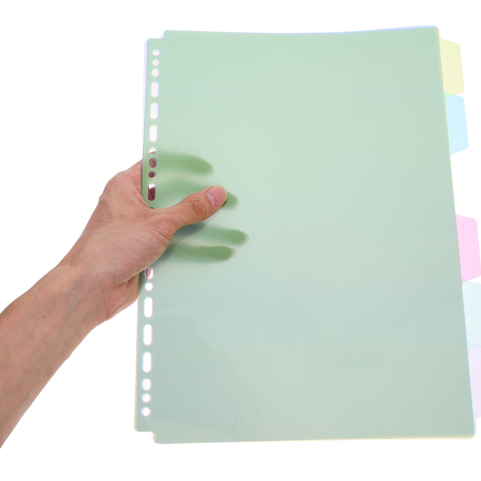 6Pcs Plastic Tabbed Binder Div - огляд і ціна Index Tab Divider
